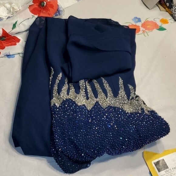 Aspeed Navy blue party dress - Picture 10 of 11